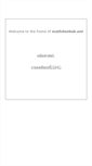 Mobile Screenshot of mathdeebuk.net